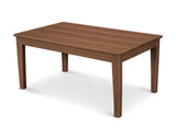 POLYWOOD® Newport 22" x 36" Coffee Table, White