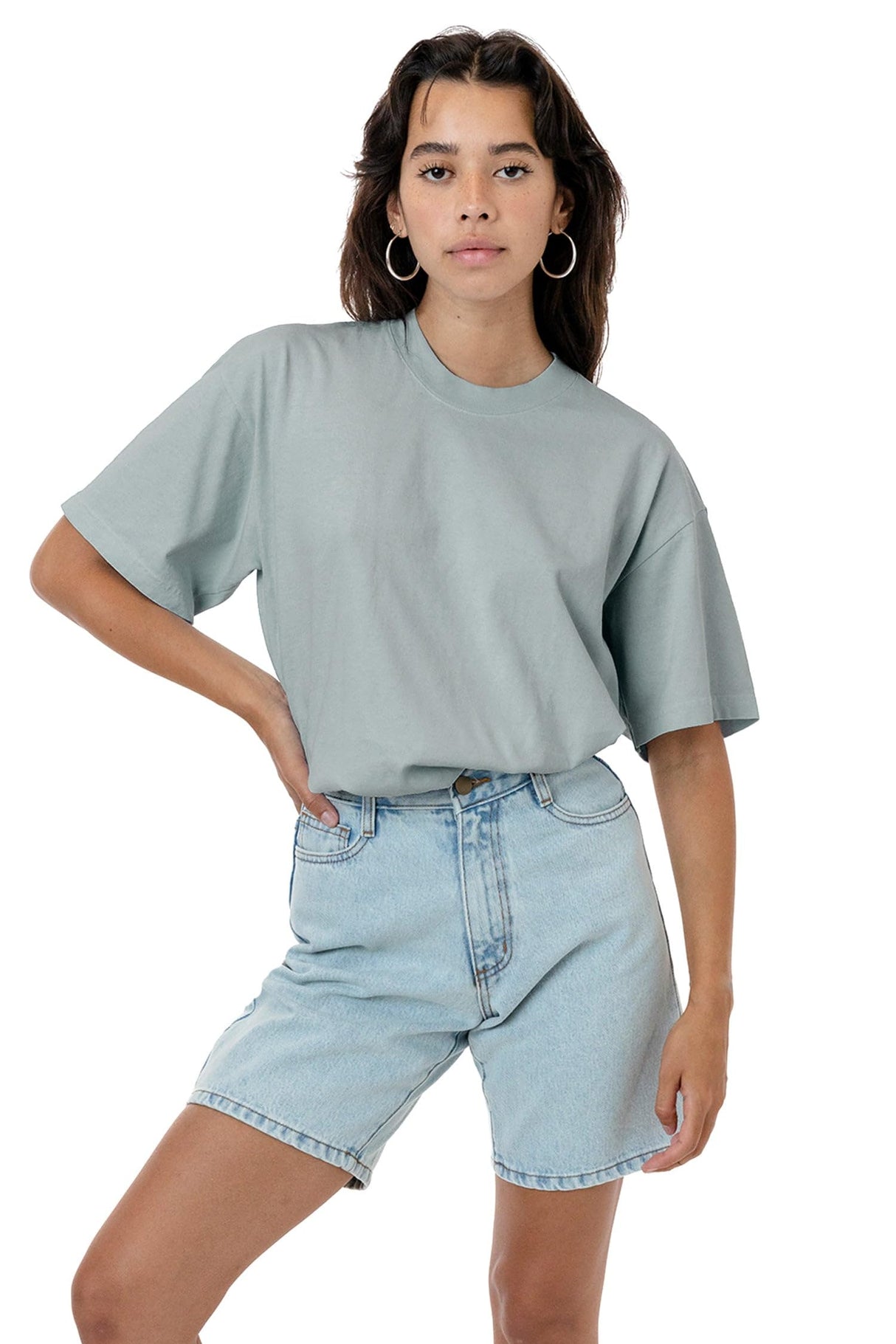 1801 - 6.5oz T-Shirt, Made In USA, Garment-Dyed, Shrink-Free, Relaxed Fit