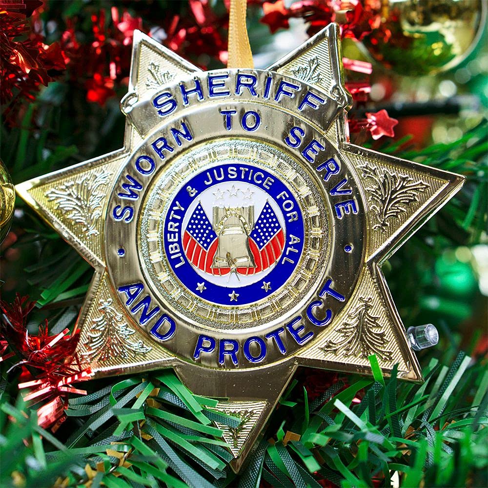 Allied Products Navy Heroes Series Holiday Ornament - Officially Licensed Navy Medallion