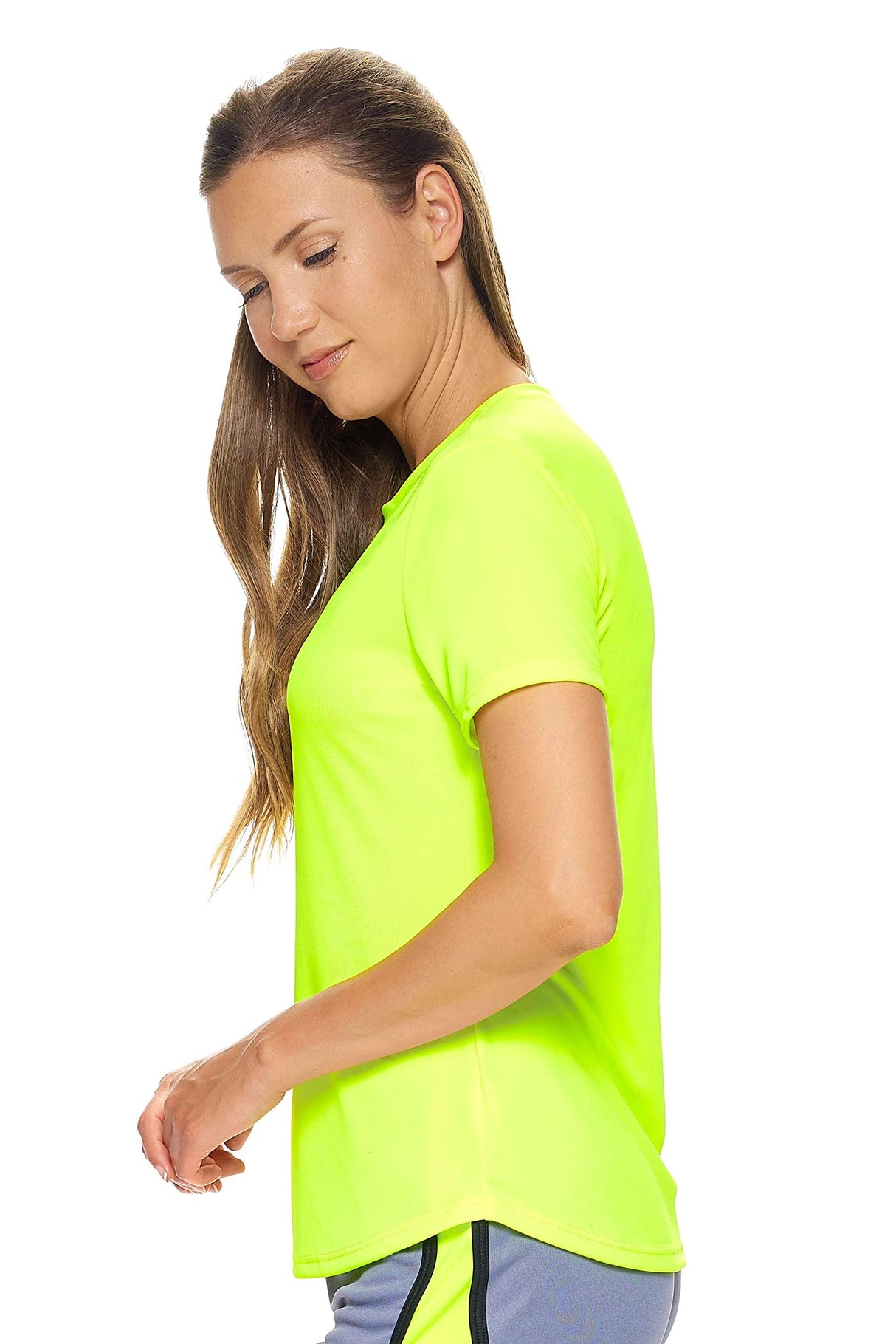 Expert Brand USA-Made Women's Drimax Dry Fit Short Sleeve Athletic T-Shirt