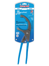 CHANNELLOCK 209 9-inch Oil Filter/PVC Pliers | Made in USA | 1.75 to 3-inch Jaw Capacity | Forged High Carbon Steel | Ideal for Engine Oil Filters, Conduit, and Fittings