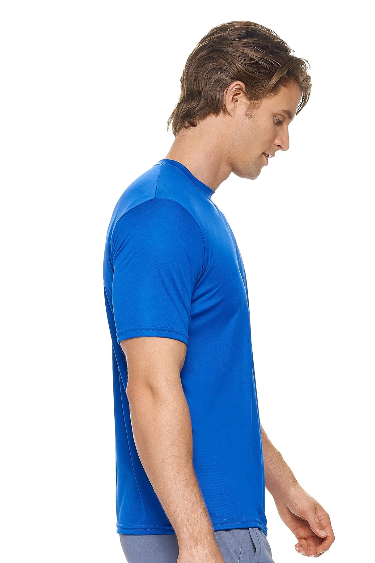 Expert Brand USA-Made Men's Drimax Short-Sleeve Active T-Shirt for Training Gym Hiking Workout