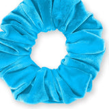 Velvet Scrunchies Premium Plush Soft Ponytail Holder Made in the USA Black