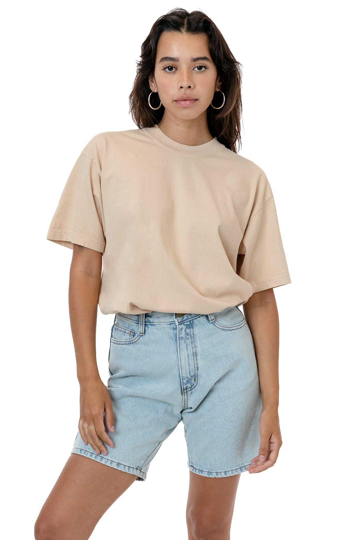 1801 - 6.5oz T-Shirt, Made In USA, Garment-Dyed, Shrink-Free, Relaxed Fit