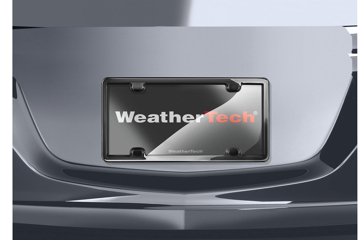 WeatherTech ClearCover License Plate Cover and Frame, Baby Blue
