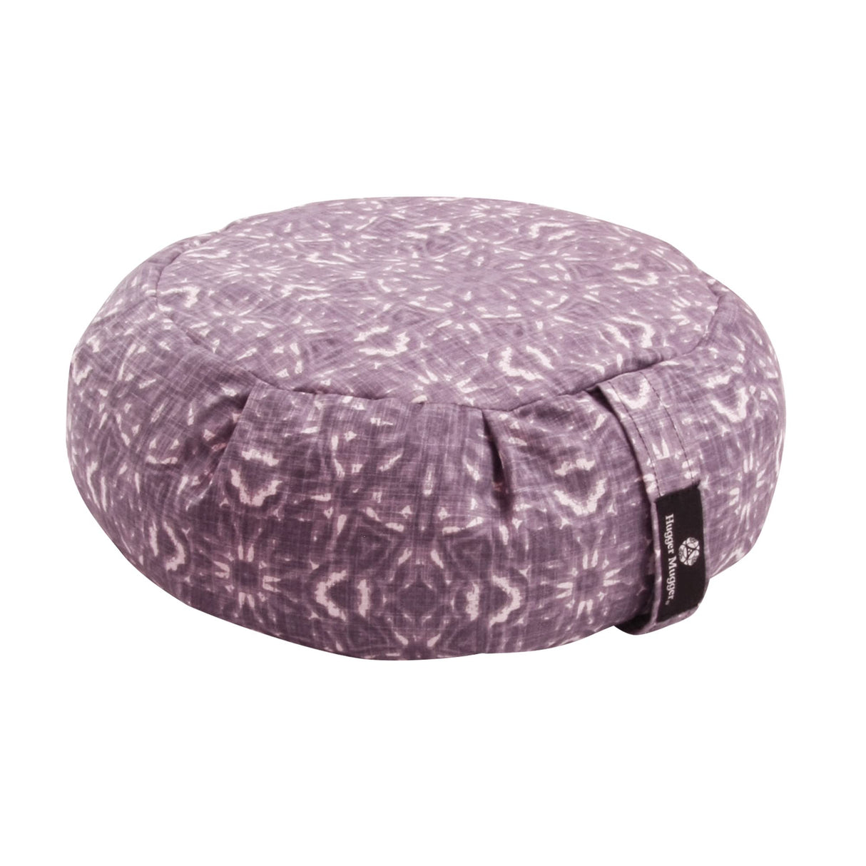 Hugger Mugger Zafu Meditation Cushion - Support in Cross-Legged Sitting, Buckwheat Filled, Durable Fabric, Convenient Handle, Handmade in USA