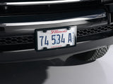 WeatherTech ClearCover License Plate Cover and Frame, Baby Blue