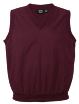 Akwa Made in USA Men's Microfiber Water Repellent V-Neck Pullover Golf Vest