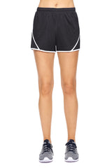 Expert Brand USA-Made Women's Oxymesh Dry Fit Athletic Running Shorts