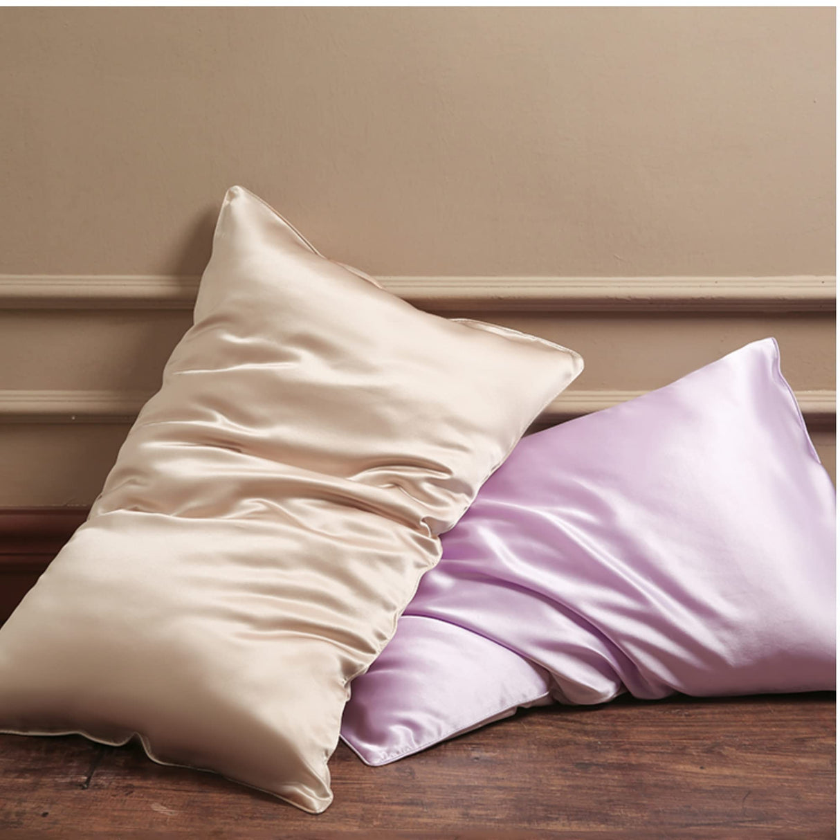 Pink Silk Pillow Cases with Zipper Made in USA, 100% 22 Momme Mulberry Silk Pillowcase for Hair and Skin, Acne Free, Anti Aging, Anti Wrinkle, Hypoallergenic (Pink, Standard)