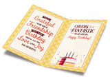 Prime Greetings Friend Birthday Card, Made in America, Eco-Friendly, Thick Card Stock with Premium Envelope 5in x 7.75in, Packaged in Protective Mailer