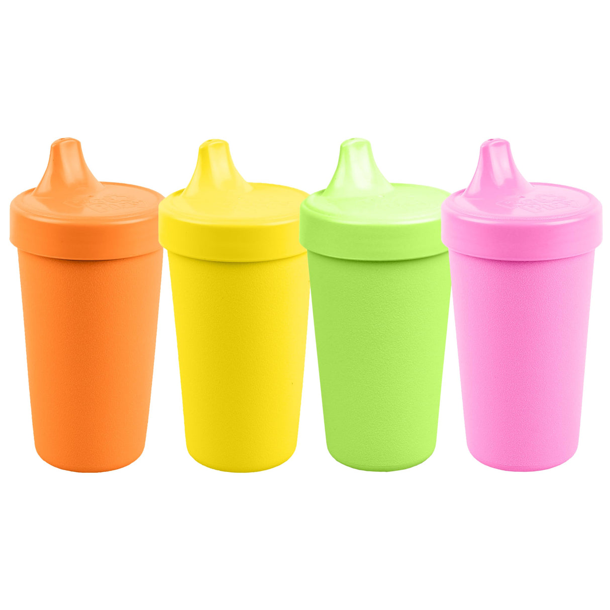 Re-Play Made in USA 10 Oz. Sippy Cups for Toddlers, Pack of 4 - Reusable Spill Proof Cups for Kids, Dishwasher/Microwave Safe - Hard Spout Sippy Cups for Toddlers 3.13" x 6.25", Desert Roses