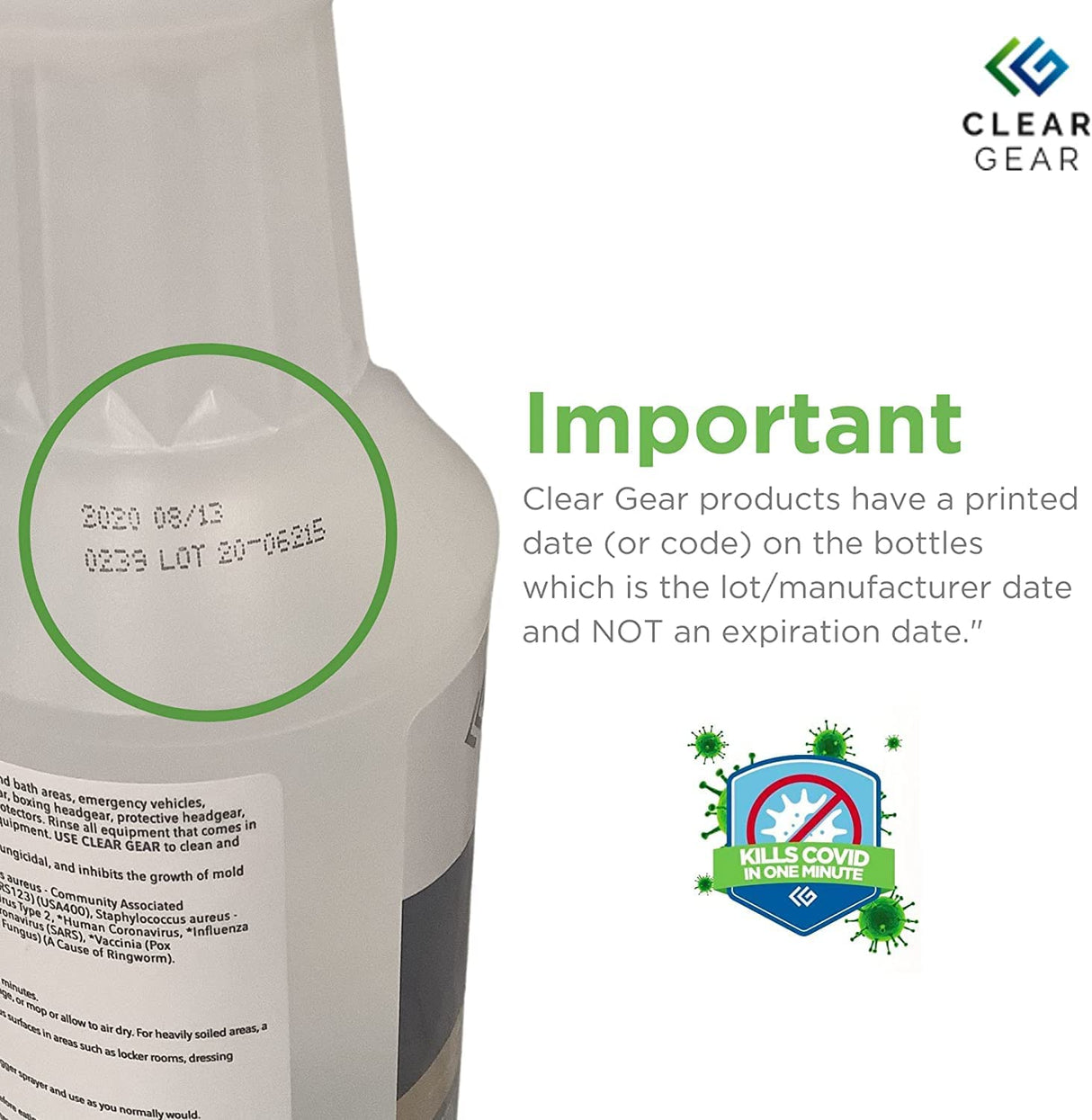 Disinfectant, Cleaner, and Deodorizer For Sports Equipment, Gyms, and Fitness Centers - EPA-Registered, Hospital Grade, Made in USA - 1-Pack of 32 Oz Bottle Disinfecting Spray
