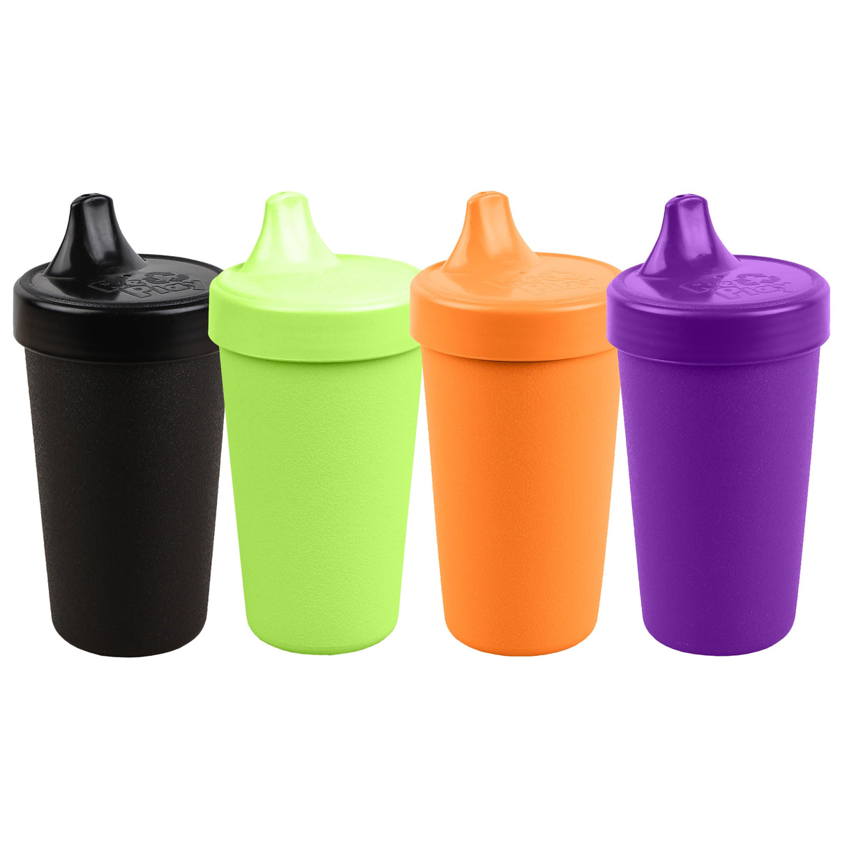 Re-Play Made in USA 10 Oz. Sippy Cups for Toddlers, Pack of 4 - Reusable Spill Proof Cups for Kids, Dishwasher/Microwave Safe - Hard Spout Sippy Cups for Toddlers 3.13" x 6.25", Desert Roses