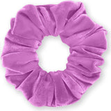 Velvet Scrunchies 3-Pack Gift Set Premium Plush Ponytail Holder Made in the USA Burgundy Forest Black