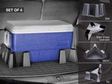 WeatherTech CargoTech – Automotive Trunk Organizer Blocks, Trunk Divider, Cargo Containment System for Car/SUV/Van Trunk, Set of 4