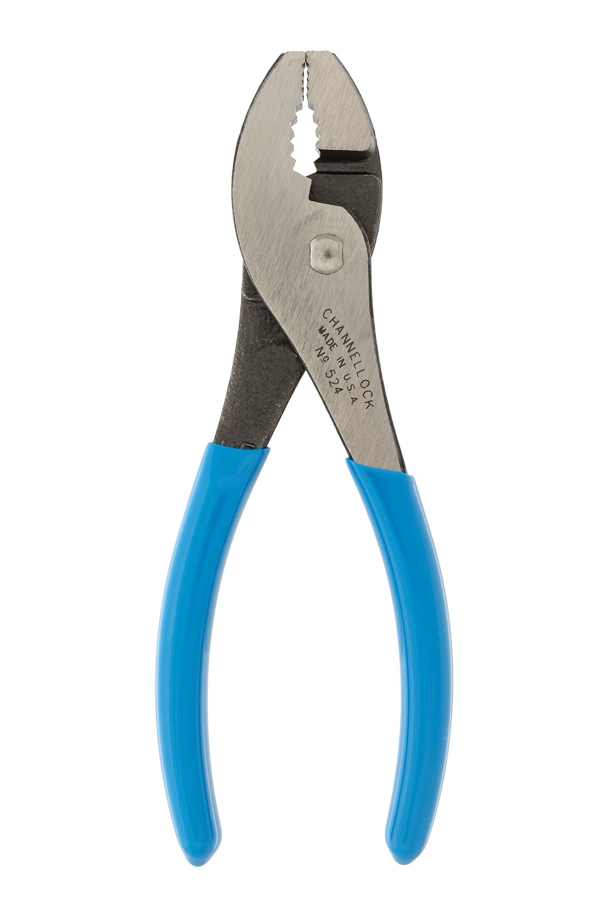 Channellock 526 6-Inch Slip Joint Pliers | Utility Plier with Wire Cutter | Serrated Jaw Forged from High Carbon Steel for Maximum Grip on Materials | Specially Coated for Rust Prevention| Made in USA