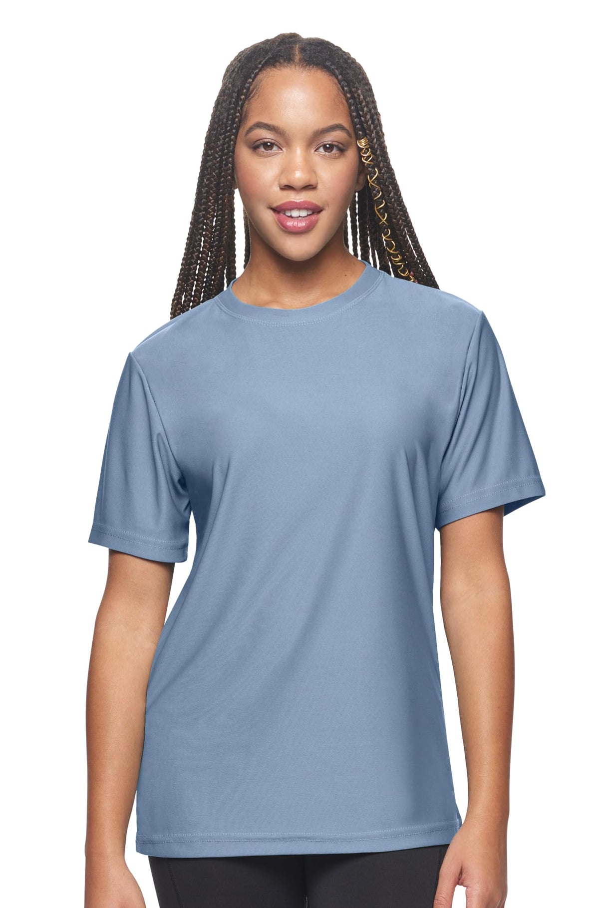 Expert Brand USA-Made 100% Recycled Tec Tee Activewear Unisex T-Shirt