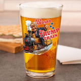 Donald Trump Won Pint Glass Gift for Dad from Daughter, Son - Dad Gifts - Dad Birthday Gift Ideas - Cool Christmas Gifts for Dad - Present for Dad 16 oz Pint Glass Beer Glass