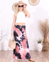 Popana Womens Long Maxi Skirt - Made in USA Long Skirts for Women Trendy - Casual Convertible Sundress Plus Size Maxi Skirt