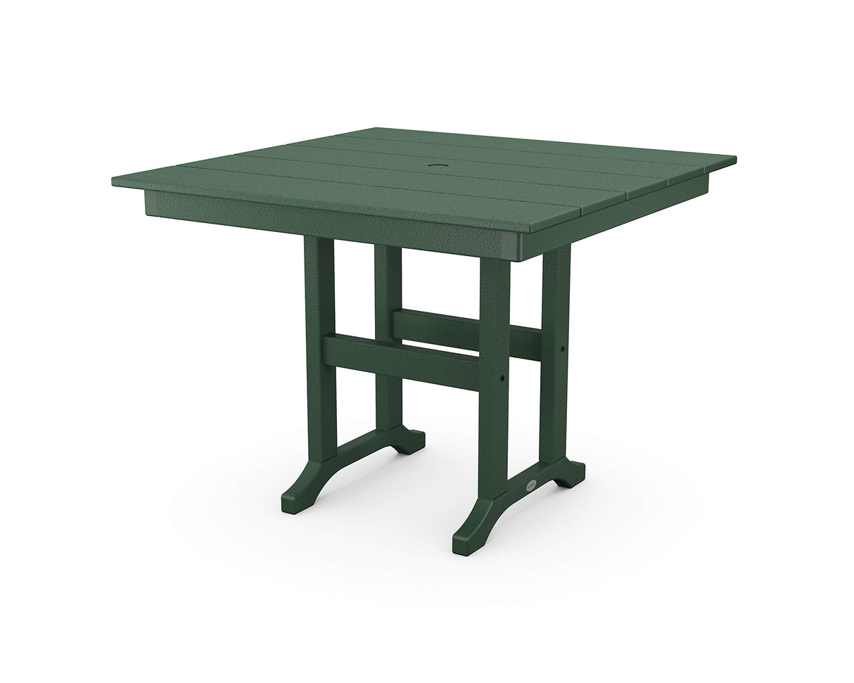 POLYWOOD® Tables Dining Table, Slate Grey