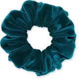 Velvet Scrunchies Premium Plush Soft Ponytail Holder Made in the USA Black