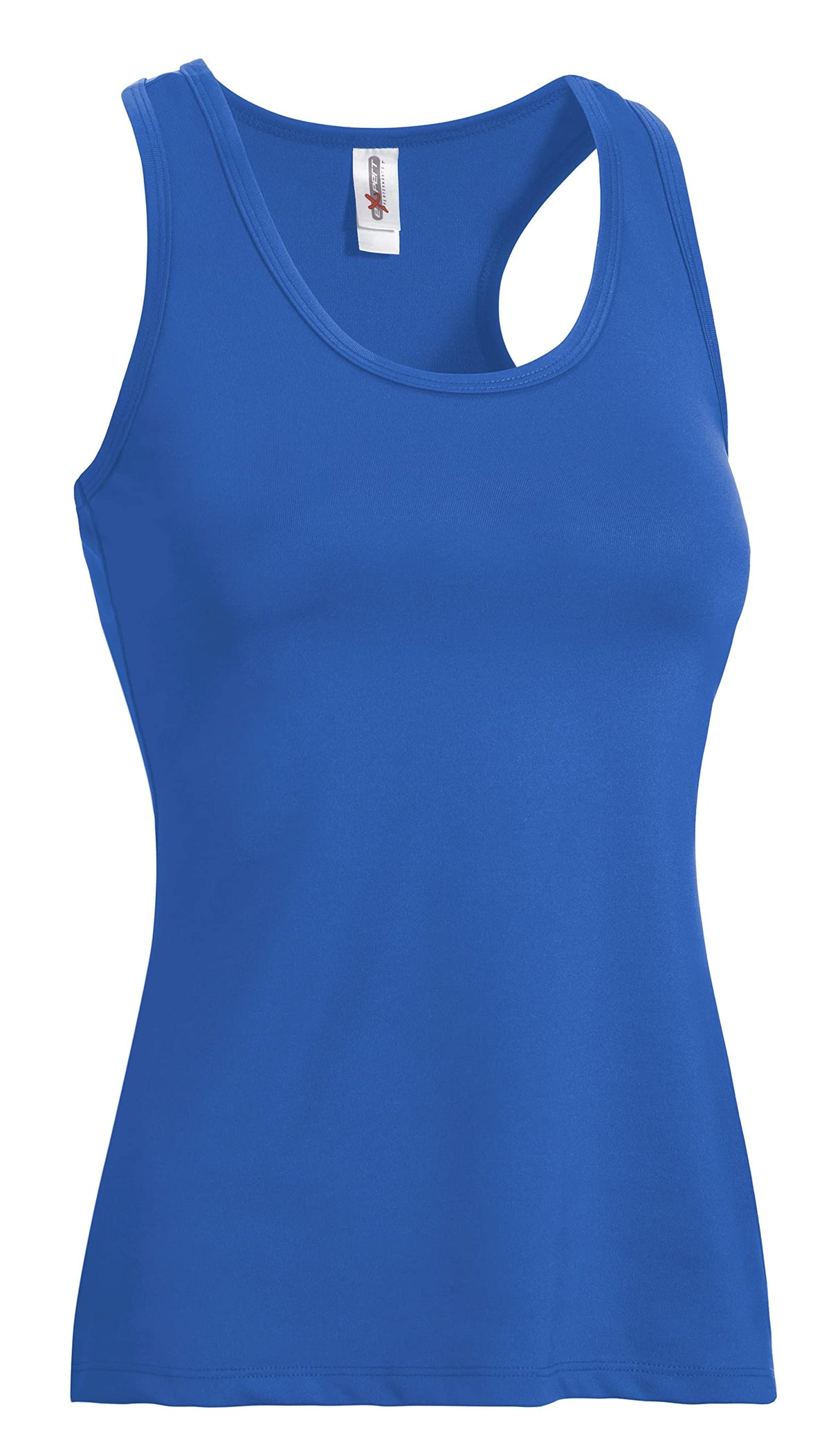 Expert Brand USA-Made Women's Activewear Performance Racerback Power Tank Top