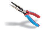 Channellock E318CB 8-Inch Long Nose Plier, E Series, XLT, Code Blue, 8-Inch Combination CODE BLUE Grip