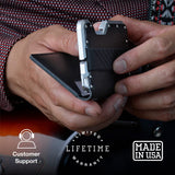 Dango Slim Minimalist Wallet for Men - RFID Blocking - Leather
