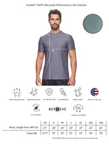 Expert Brand USA-Made 100% Recycled Tec Tee Activewear Unisex T-Shirt