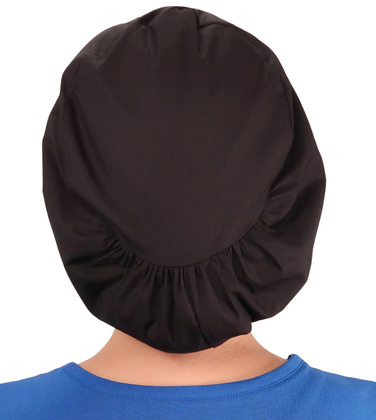 Sparkling EARTH Riley Medical Scrub Caps with Flat Front and Roomy Back - Adjustable Cord Lock Closure - Made in The USA!