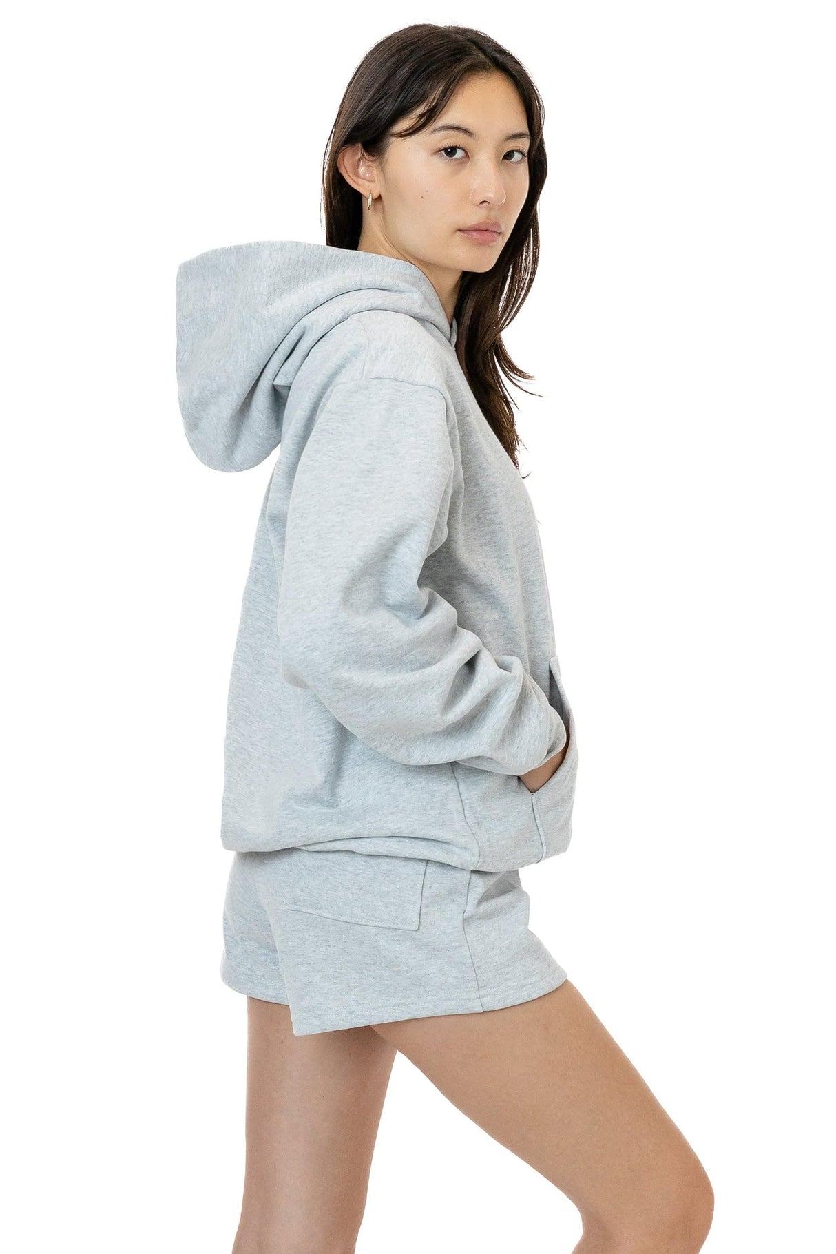 Los Angeles Apparel Heavy Fleece Hoodie (Piece Dye)