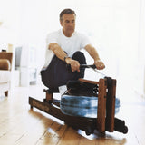 WaterRower Club Rowing Machine with S4 Monitor | USA Made Water Rower | Original Handcrafted Erg Machine for Home Use & Gym | Best Warranty