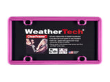 WeatherTech ClearFrame License Plate Frame, Baby Blue