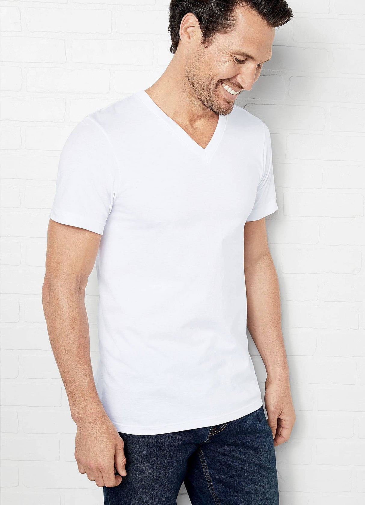 Jockey Men's Undershirt Classic V-Neck - 3 Pack