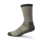 Merino Wool Crew Hiking Sock - Moisture Wicking Sock - Cushioned Sock