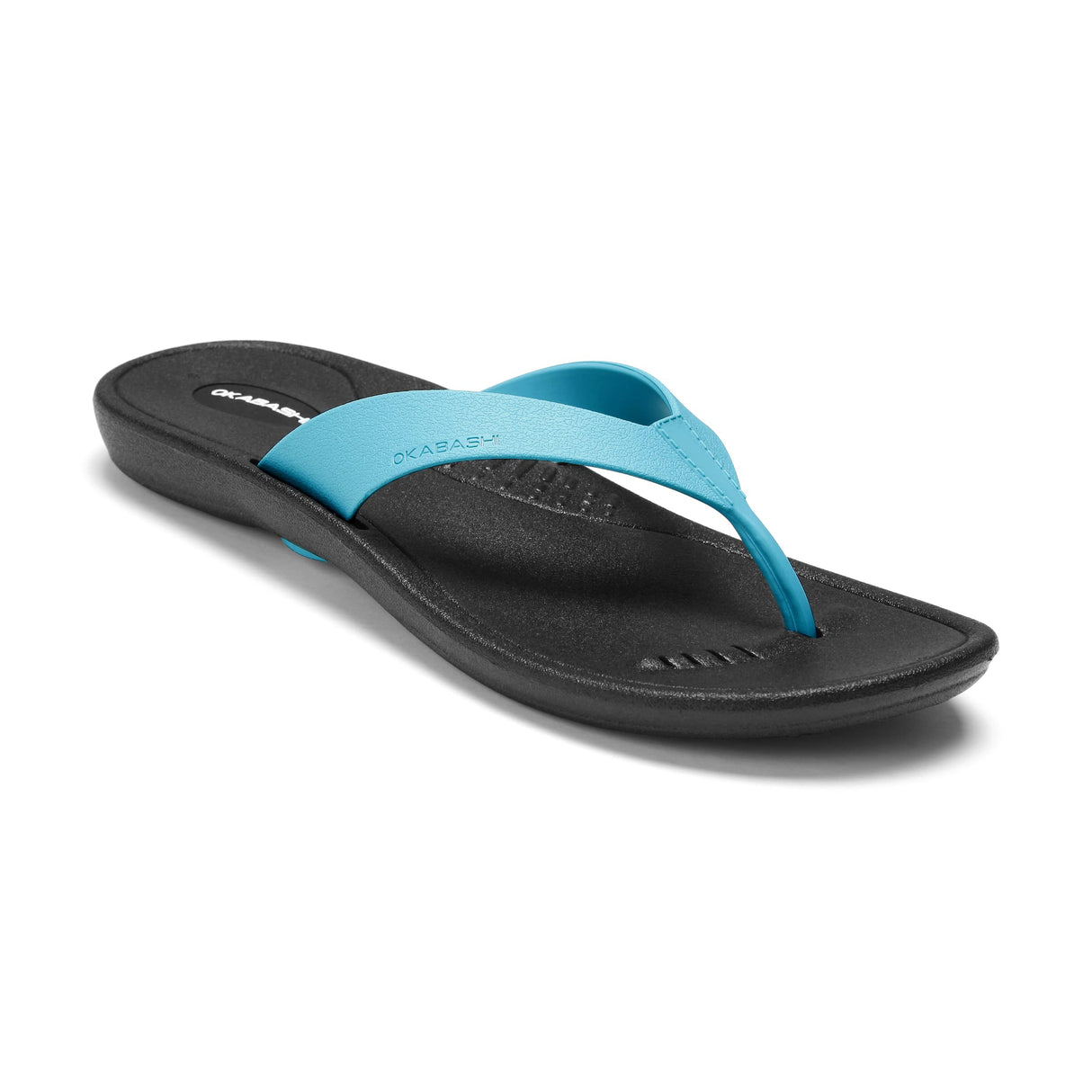 OKABASHI Women's Breeze Flip Flop | Contoured Footbed w/Arch Support for All-Day Comfort | Slip-Resistant & Waterproof | Sustainably Made in The USA