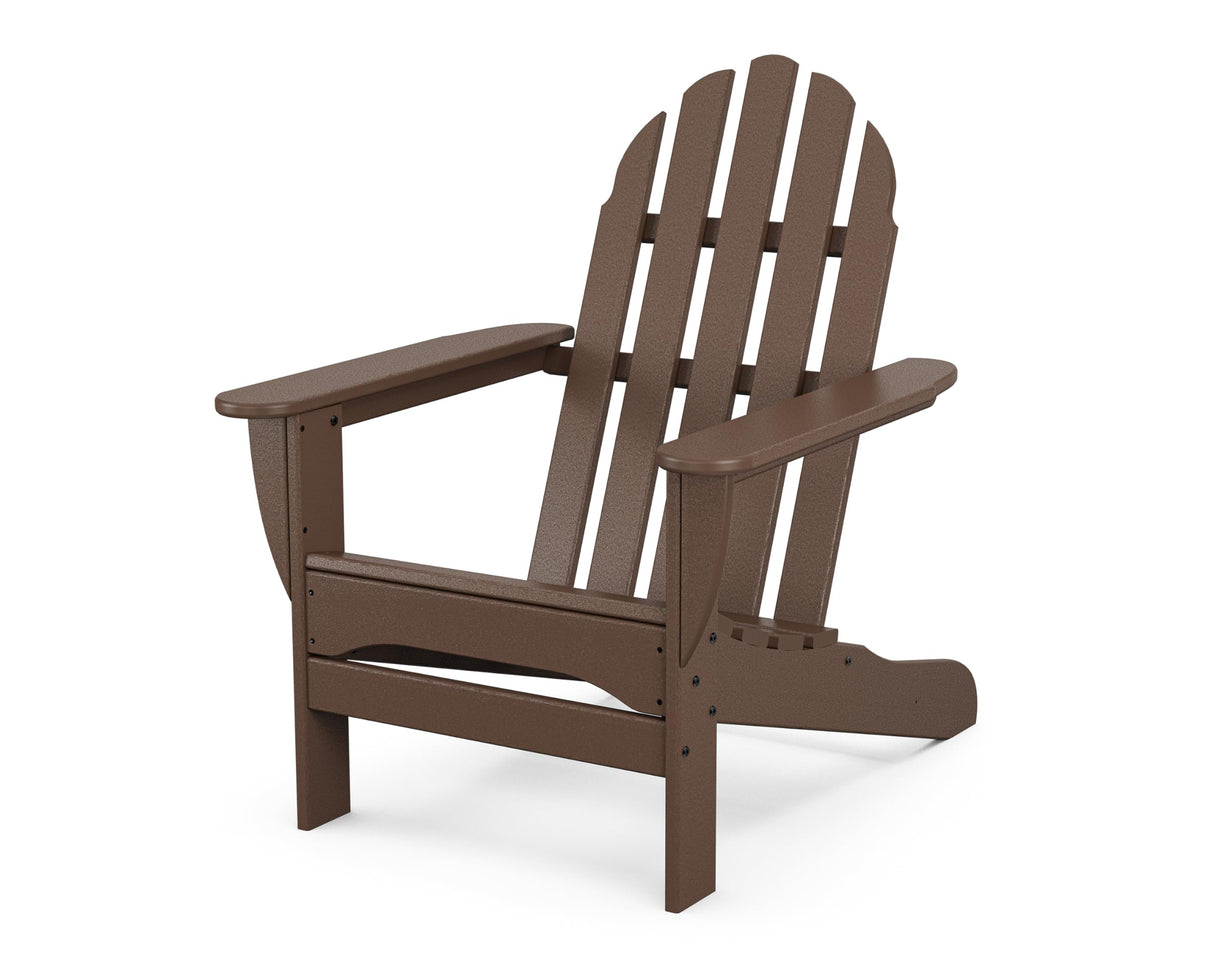 POLYWOOD AD4030PB Classic Outdoor Adirondack Chair, Pacific Blue