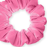 Velvet Scrunchies Jumbo Size Plush Big Ponytail Holders Thick Braided Locked Hair Big Made in the USA Green Pine