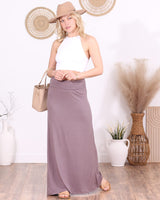 Popana Womens Long Maxi Skirt - Made in USA Long Skirts for Women Trendy - Casual Convertible Sundress Plus Size Maxi Skirt