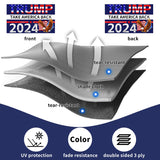 Trump 2024 Flag 3x5 FT Outdoor Made in USA Double Sided 3 Ply, Large Donald Trump Flags 2024 Take America Back Flag, Heavy Duty Trump Garden Banner UV Protection Fade Resistant