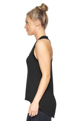 Expert Brand USA-Made Women's Soft Casual Activewear Siro V-Neck Racerback