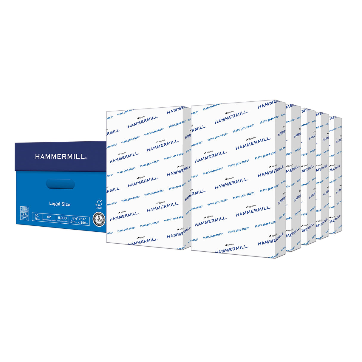 Hammermill Printer Paper, 20 Lb Copy Paper, 8.5 x 11 - 3 Ream (1,500 Sheets) - 92 Bright, Made in the USA, 500 Count (pack of 3)