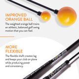 Orange Whip Distance Duo Patented & Made in USA- Lightspeed + Golf Swing Trainer Set *Made in USA*