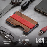 Dango Slim Minimalist Wallet for Men - RFID Blocking - Leather