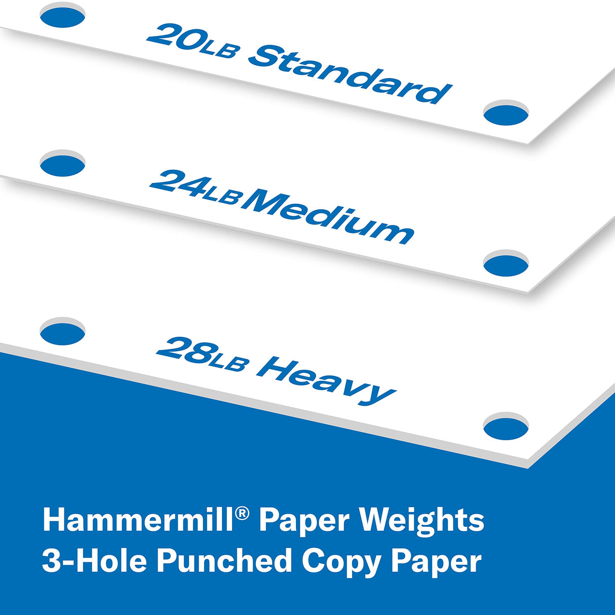 Hammermill Printer Paper, 20 Lb Copy Paper, 8.5 x 11 - 3 Ream (1,500 Sheets) - 92 Bright, Made in the USA, 500 Count (pack of 3)