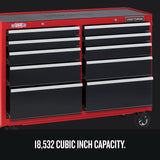 CRAFTSMAN S2000 52IN 10-DRAWER CABINET W/TRAY & HOLDER BK (CMST352102BK)