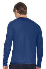 Expert Brand USA-Made Men's Drimax Long-Sleeve Active Shirt for Training Gym Hiking Workout