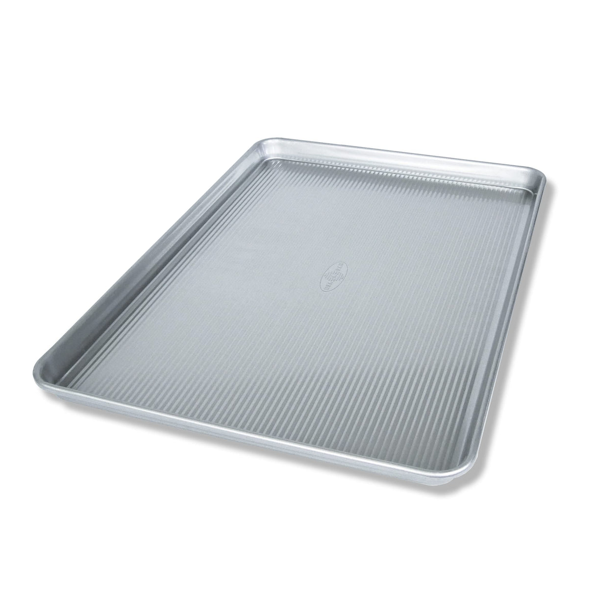 USA Pan Bakeware Mini Sheet Baking Pan Warp Resistant with Nonstick Quick Release Coating, Aluminzed Steel, Set of 2