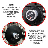 Micro Gainz GymPin Weight Stack Extender Pin for Cable Machine & Home Gym, Designed for Weight Lifting & Strength Training Allowing Additional Olympic Weight Plates, Made in The USA